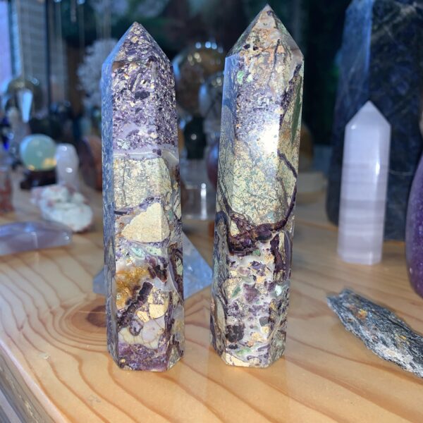 Amethyst Matrix Tower